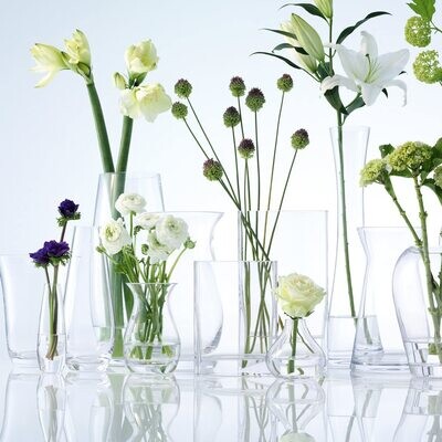 Flower Posy Vase, 17.5 cm Decorative Floral Arrangement Container