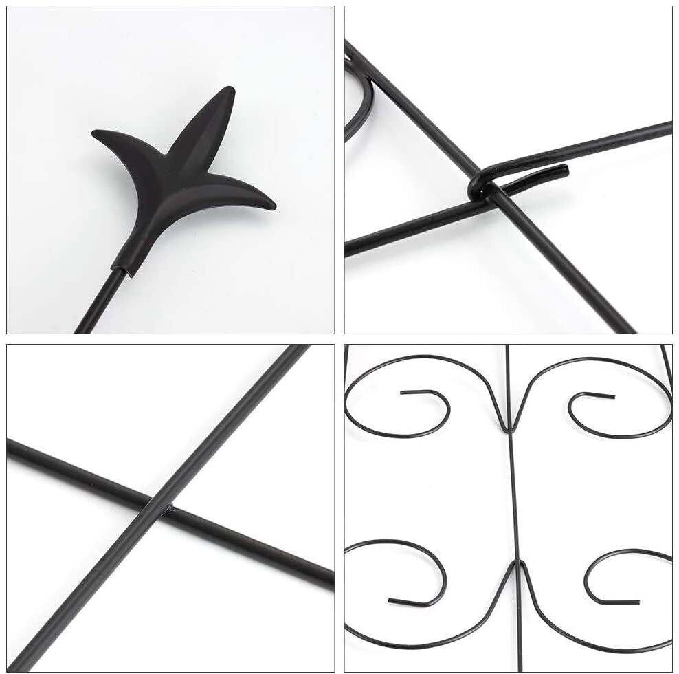 32in x 10ft Decorative Garden Fence for Outdoor Landscaping and Flower Bed Edging