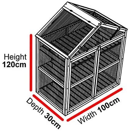 Large Cold Frame Greenhouse Flower Planter