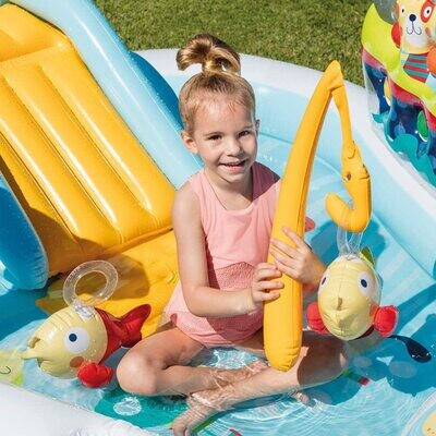 Fishing Fun Play Center Multicolor – Interactive Kids' Water Play Set with Fishing Game and Accessories