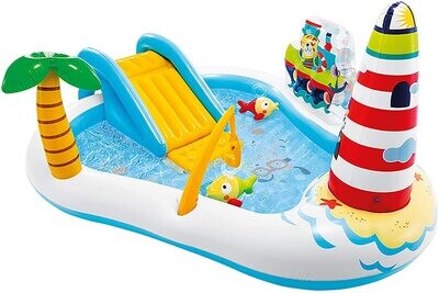 Fishing Fun Play Center Multicolor – Interactive Kids&#39; Water Play Set with Fishing Game and Accessories