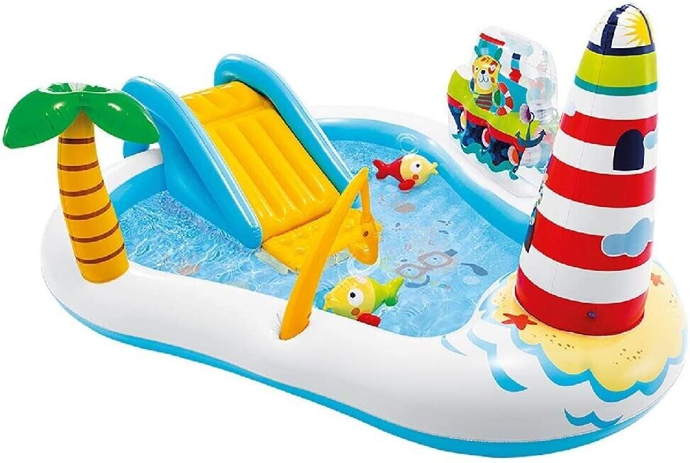 Fishing Fun Play Center Multicolor – Interactive Kids&#39; Water Play Set with Fishing Game and Accessories
