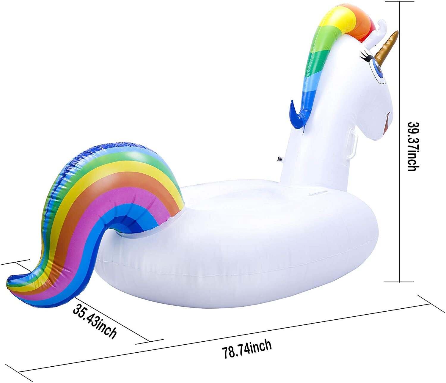 Environmentally Friendly PVC Inflatable Floating Bed – Durable and Comfortable Pool Lounger for Relaxation