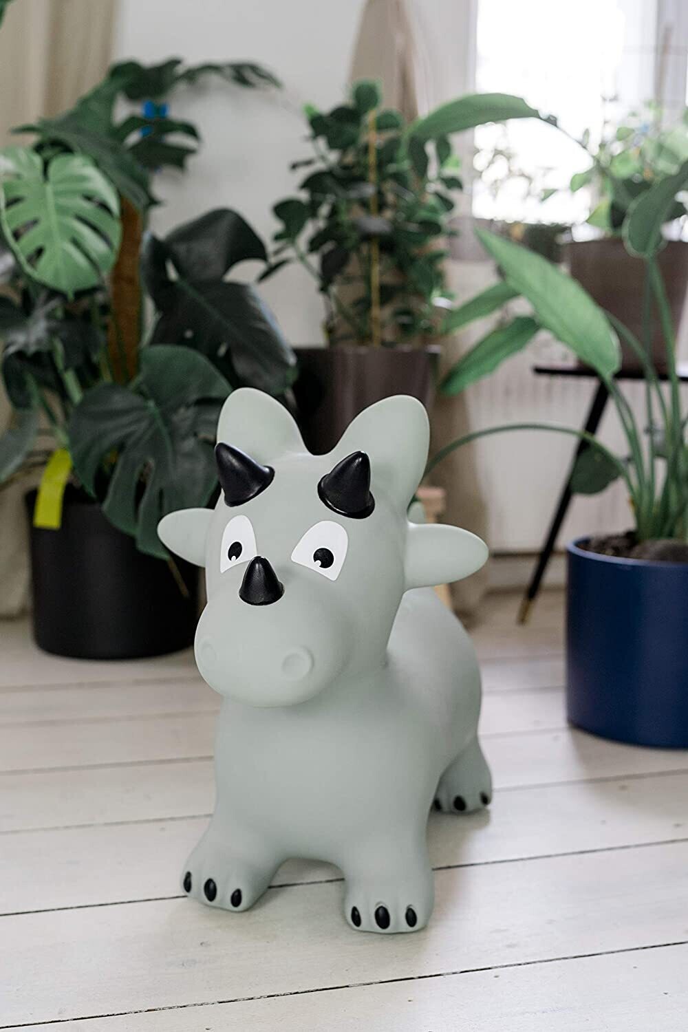 Bouncy Dinosaur Animal Toy for Children – Inflatable, Fun, and Safe Ride-On Toy for Kids&#39; Playtime and Physical Activity