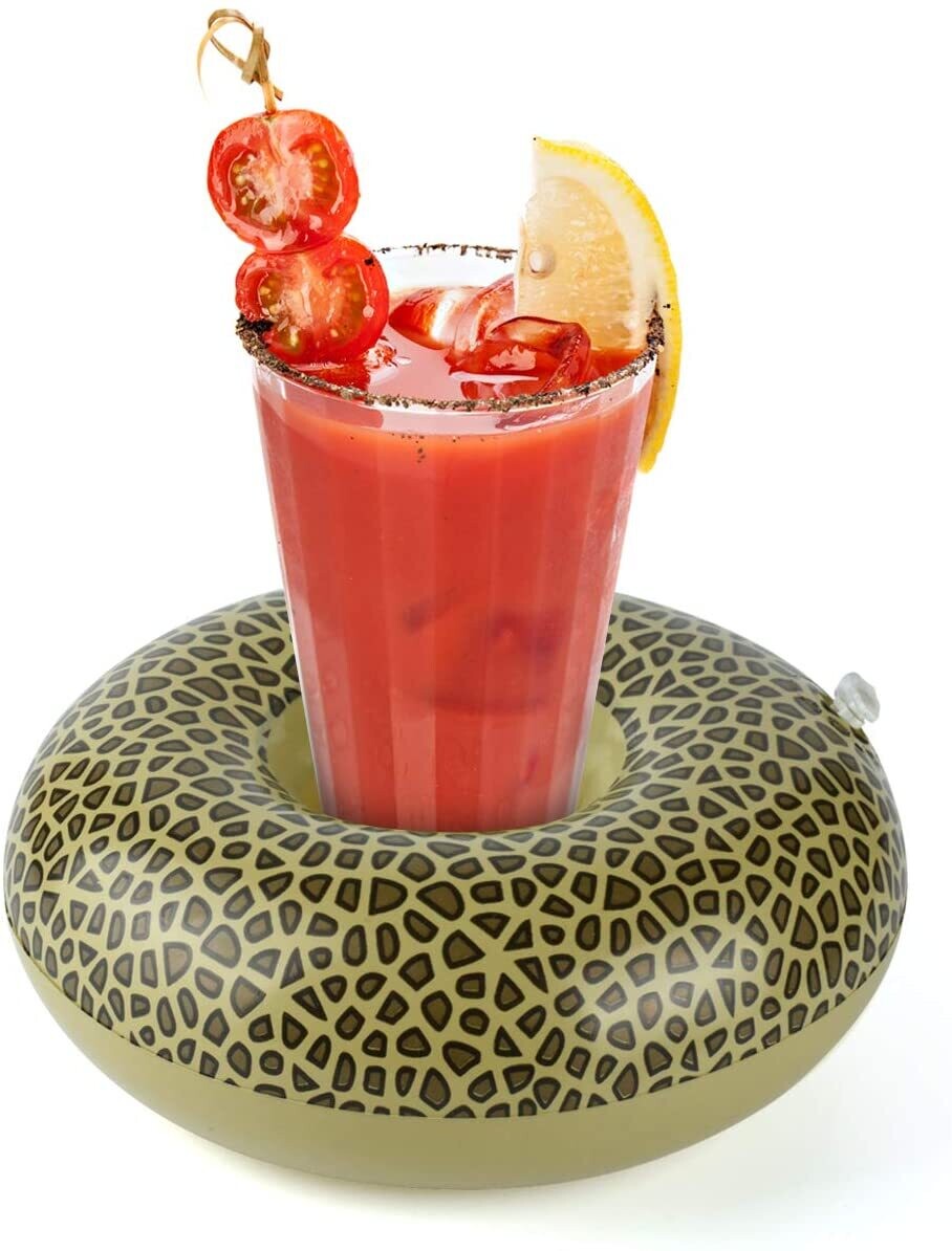 Inflatable Drink Holders for Pool, Fun and Convenient Beverage Floaties for Water Leisure