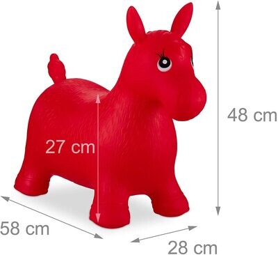 Hopper Horse with Air Pump Kids' Bouncy Toy for Fun and Active Play