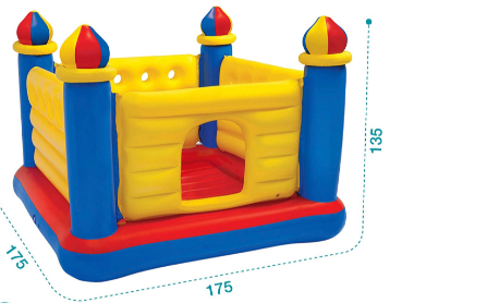 Castle Bouncer Inflatable Bounce House – Kids Jumping Castle for Backyard Fun and Parties