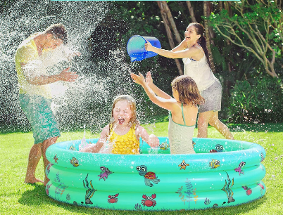 Inflatable Children Swimming Pool for Indoor and Outdoor Use, Perfect for Family Fun and Summer Play