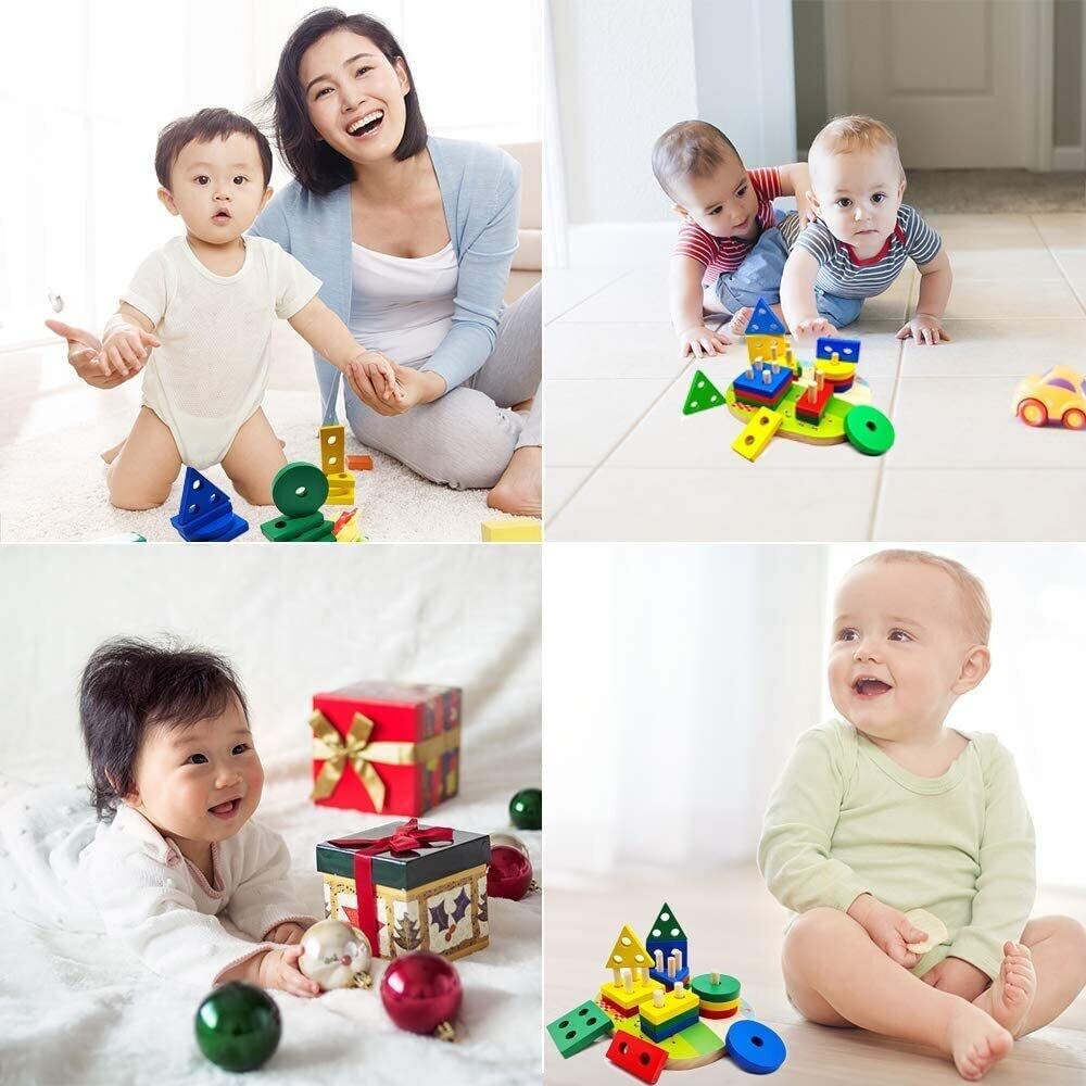 Plug-In Puzzle Wooden Toy