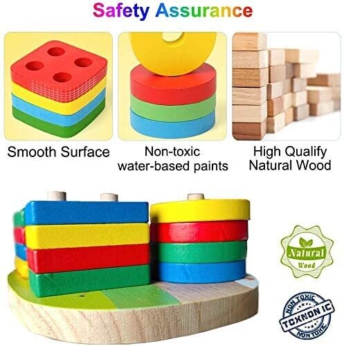 Plug-In Puzzle Wooden Toy