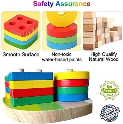 Plug-In Puzzle Wooden Toy
