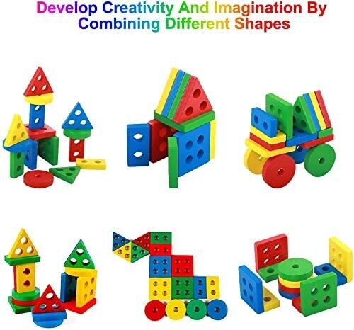 Plug-In Puzzle Wooden Toy