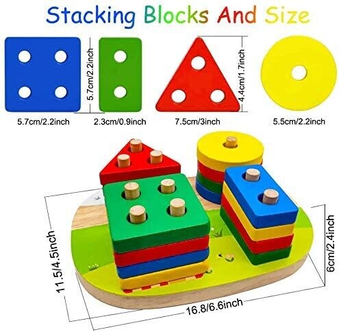 Plug-In Puzzle Wooden Toy