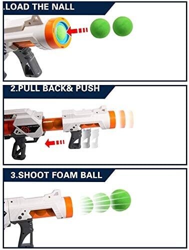 Children&#39;s Toy Gun, Safe and Fun Blaster for Outdoor Play