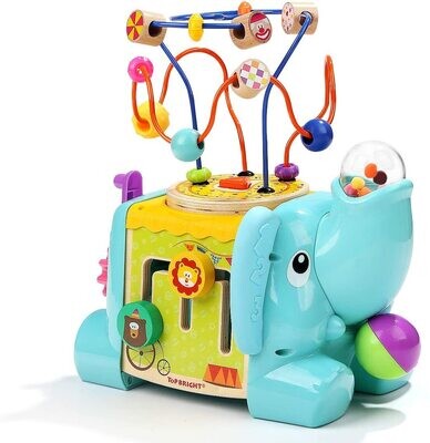 Elephant Baby Activity Table for Kids – Interactive Learning Table with Toys and Educational Features for Toddlers