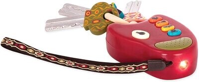 Colourful Toy Keys for Children and Babies, Safe and Interactive Key Toy for Sensory Development, Early Learning Toy for Toddlers