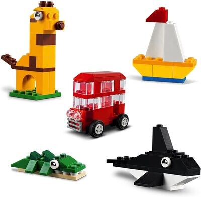 Building Blocks and Buildable Animals Toy Set for Kids – Creative Construction Play, Educational STEM Learning, Fun Animal Figures and Building Toys