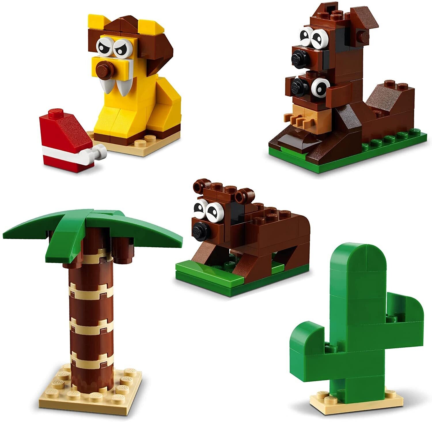 Building Blocks and Buildable Animals Toy Set for Kids – Creative Construction Play, Educational STEM Learning, Fun Animal Figures and Building Toys