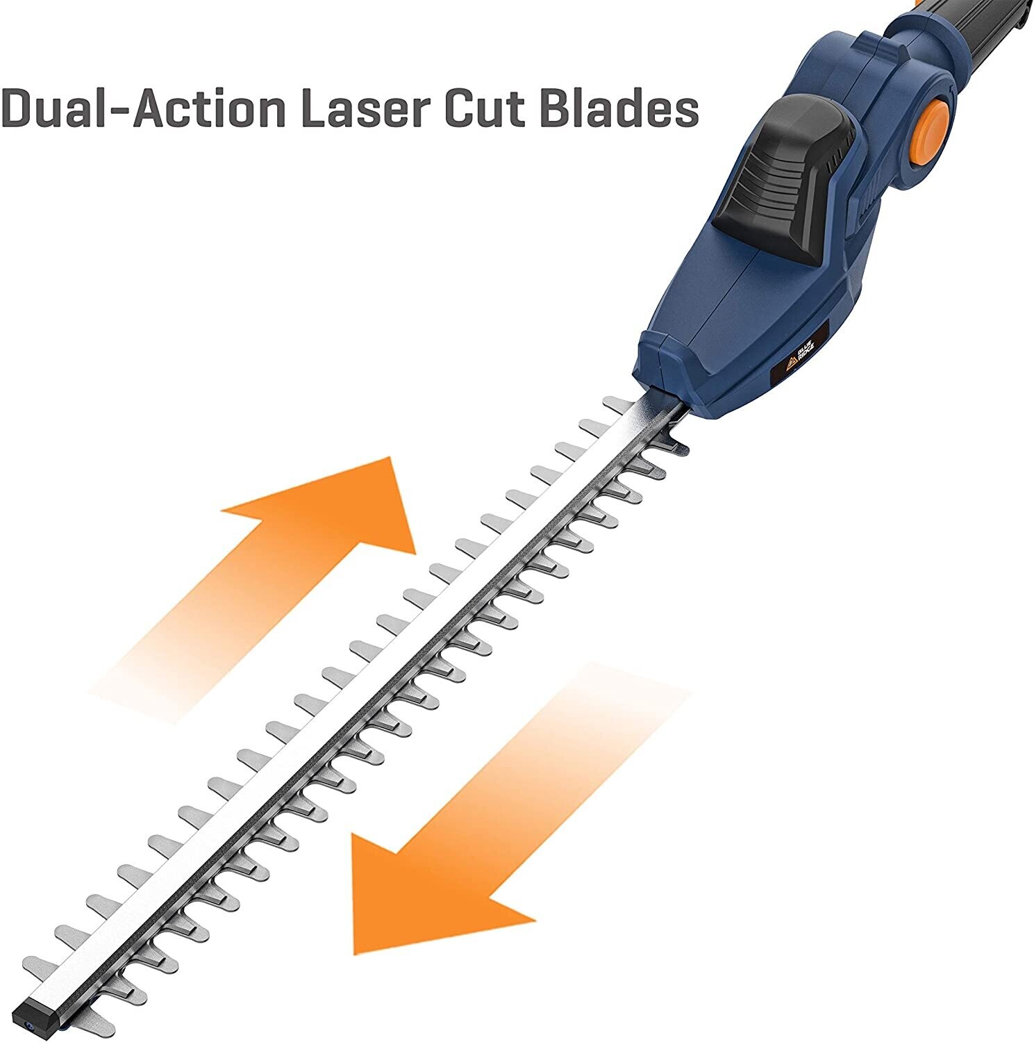 Cordless Pole Hedge Trimmer with 2.0Ah Battery