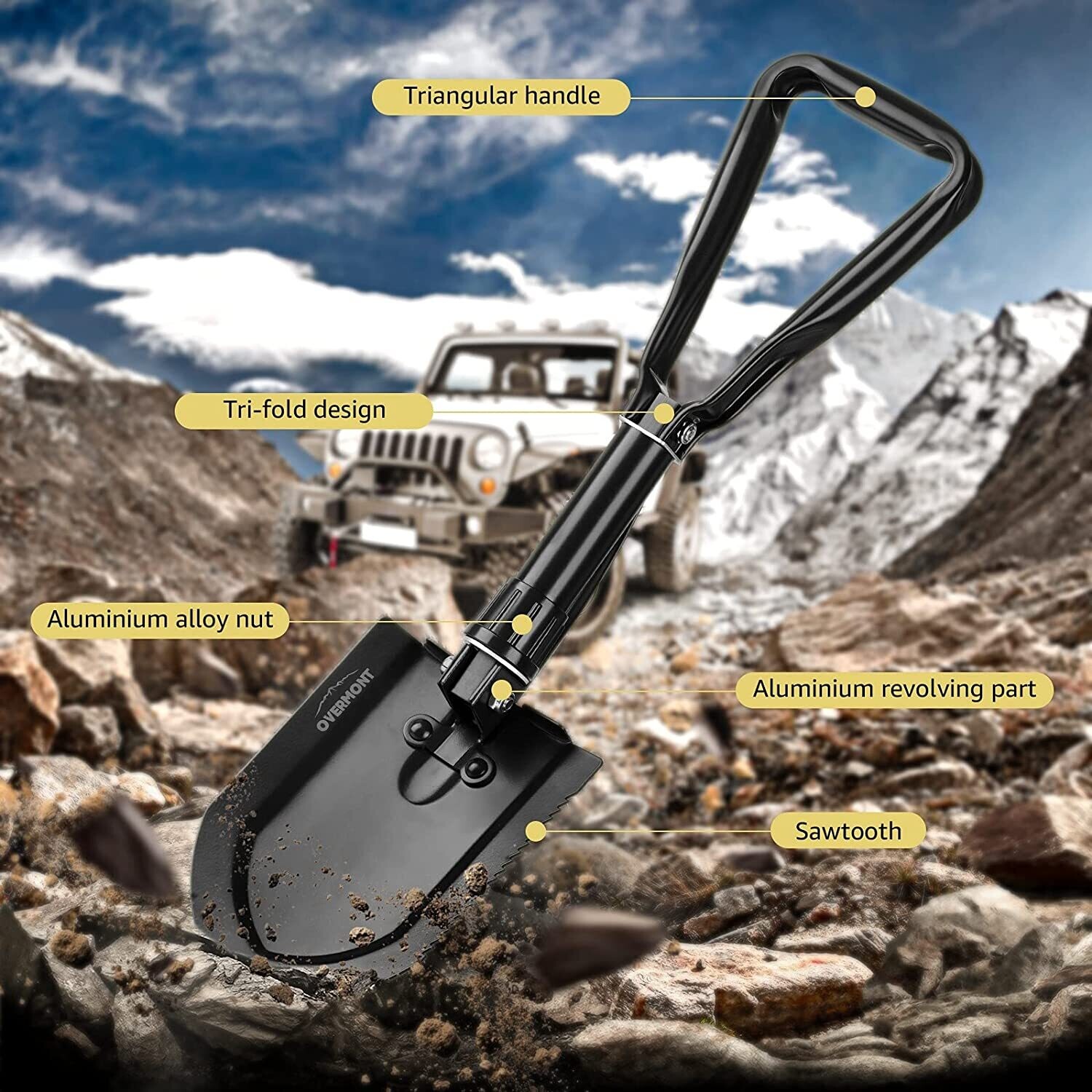 Outdoor Camping Survival Shovel