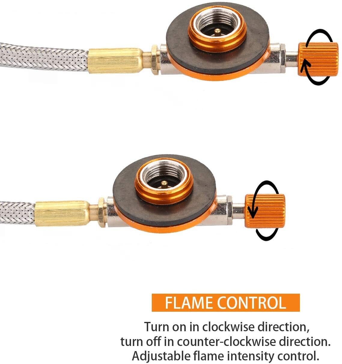 Windproof Gas Stove with Piezo Ignition