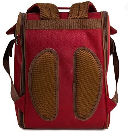 Picnic Backpack for 4 People with Fleece Blanket