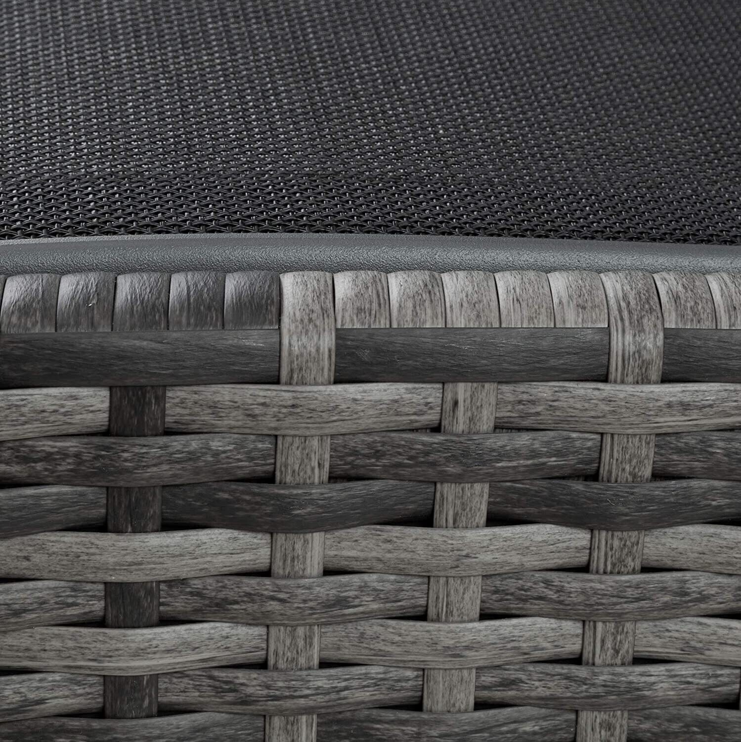 Polyrattan Sun Lounger Garden Lounger