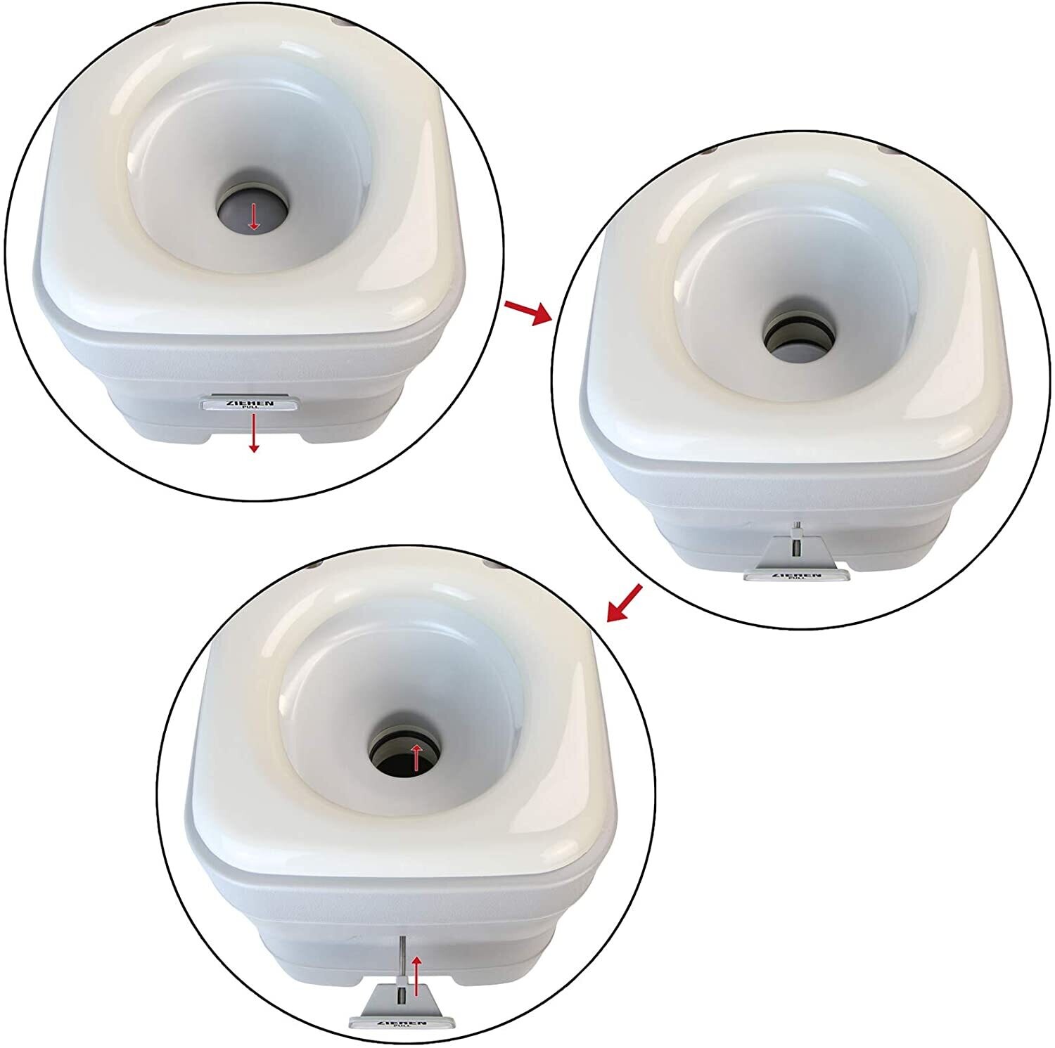 Portable camping toilet FRESH DELUXE