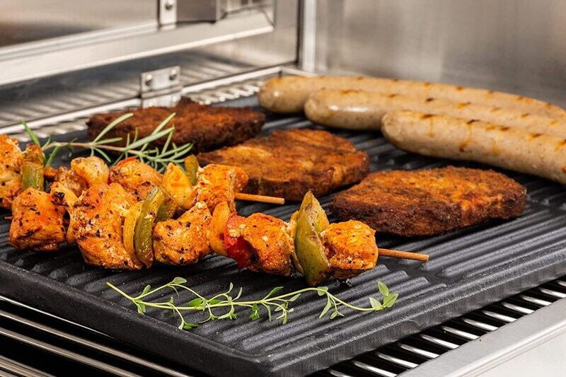 Cast Iron Grill Plate for Gas Stove – Heavy-Duty Griddle for Even Cooking
