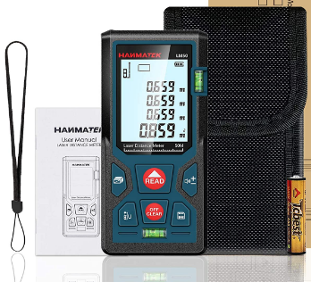 Range finder digital laser measuring device