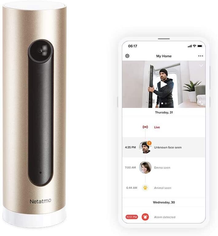 Smart Alarm System with Smart Indoor Security Camera
