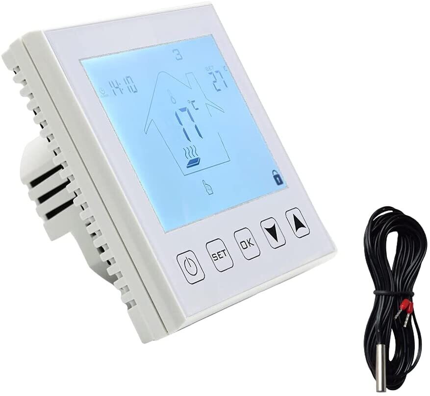 Digital Touchscreen Programmable Room Thermostat