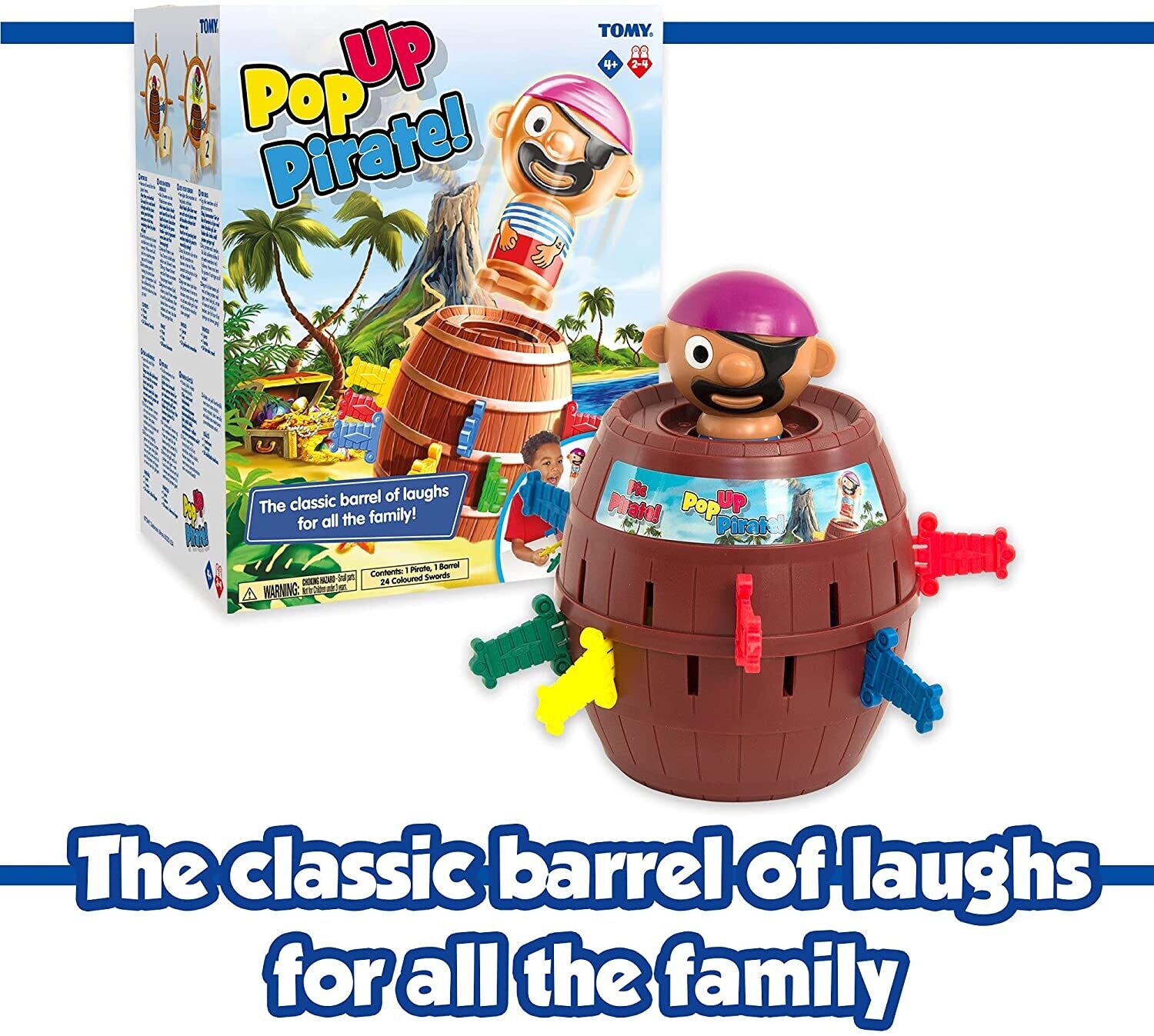 Pop Up Pirate Classic Children&#39;s Action Board Game Toy