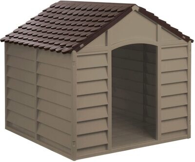 Large Heavy Duty Plastic Dog Kennel