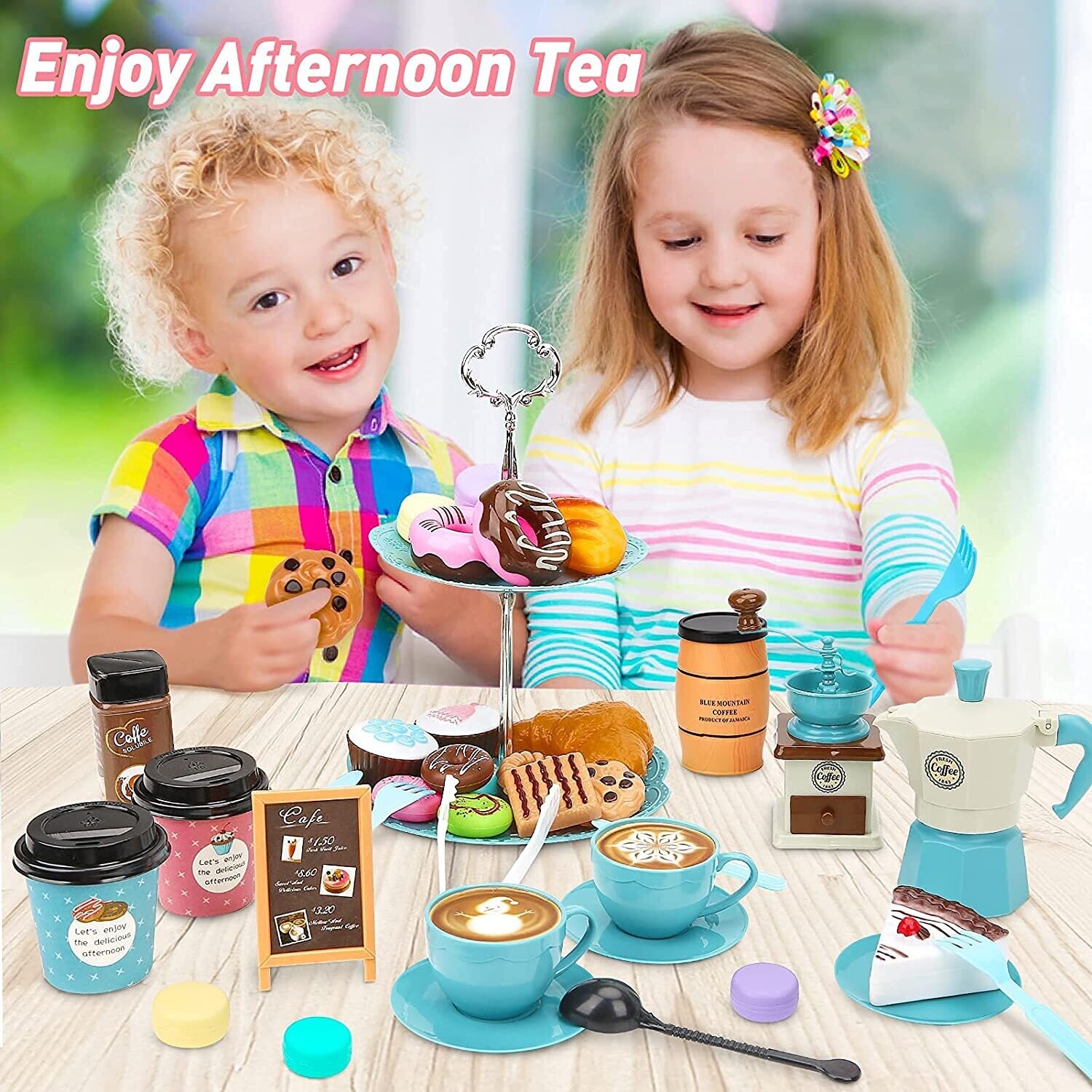 Tea Set for Kids 3 4 5, Children