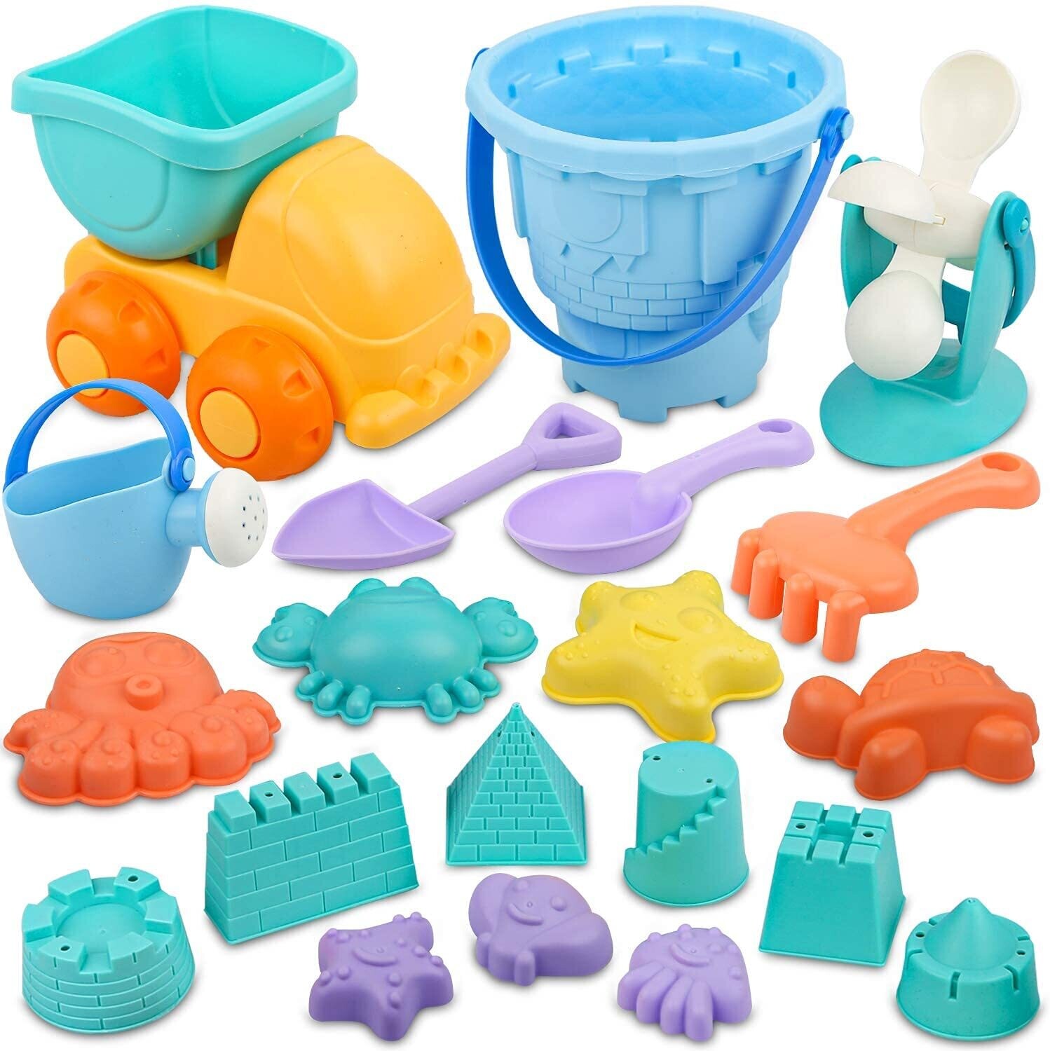 Sand Beach Toys for Kid Soft Plastic Material