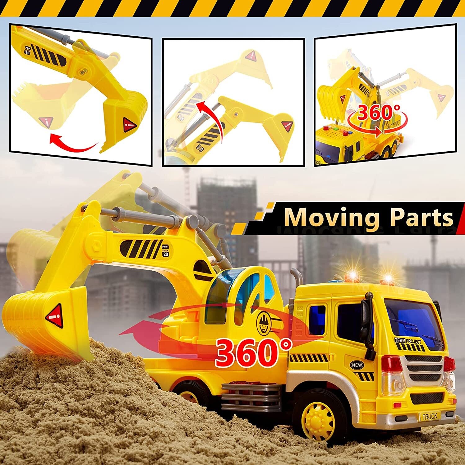 Kids Toy Digger, Truck &amp; Lorry