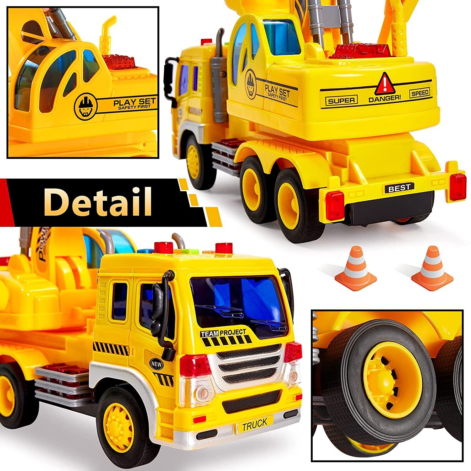 Kids Toy Digger, Truck &amp; Lorry