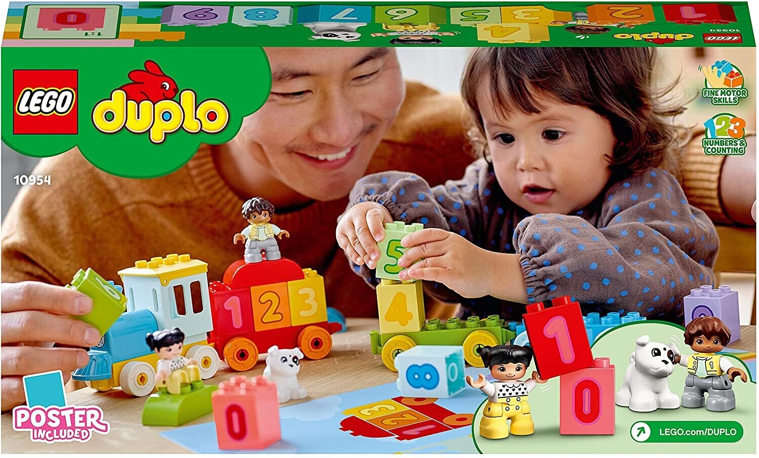 Number Train Toy Learning Numbers for 1.5 - 2 Years Old