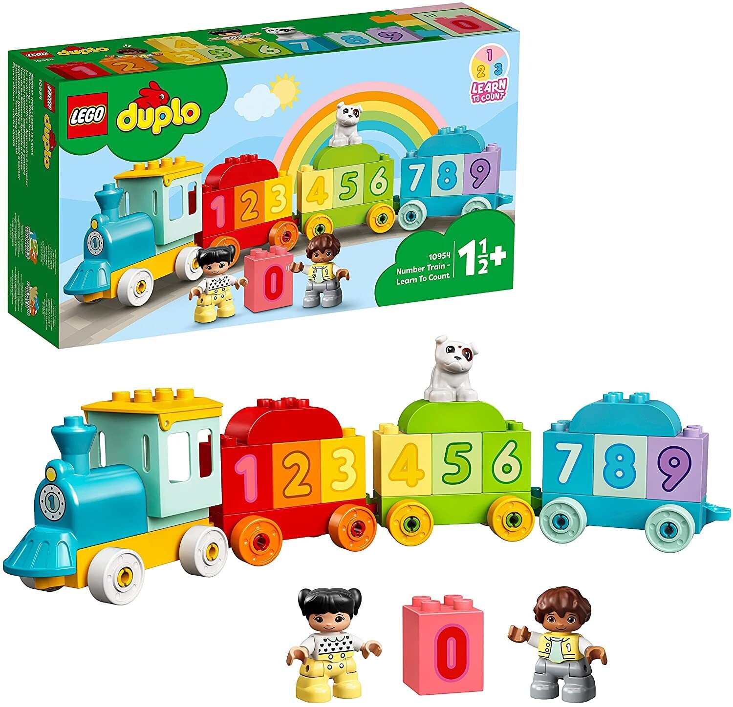 Number Train Toy Learning Numbers for 1.5 - 2 Years Old