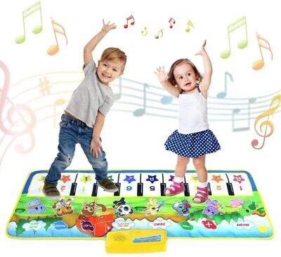 Music Dance Mats Touch Play Mats Floor Keyboard Musical Carpet