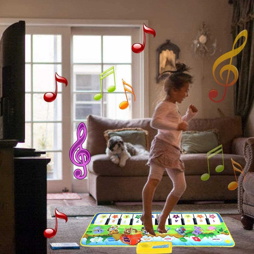 Music Dance Mats Touch Play Mats Floor Keyboard Musical Carpet