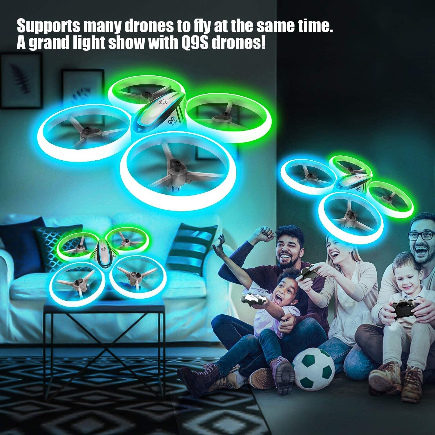 RC Drone with Altitude Hold and Headless Mode