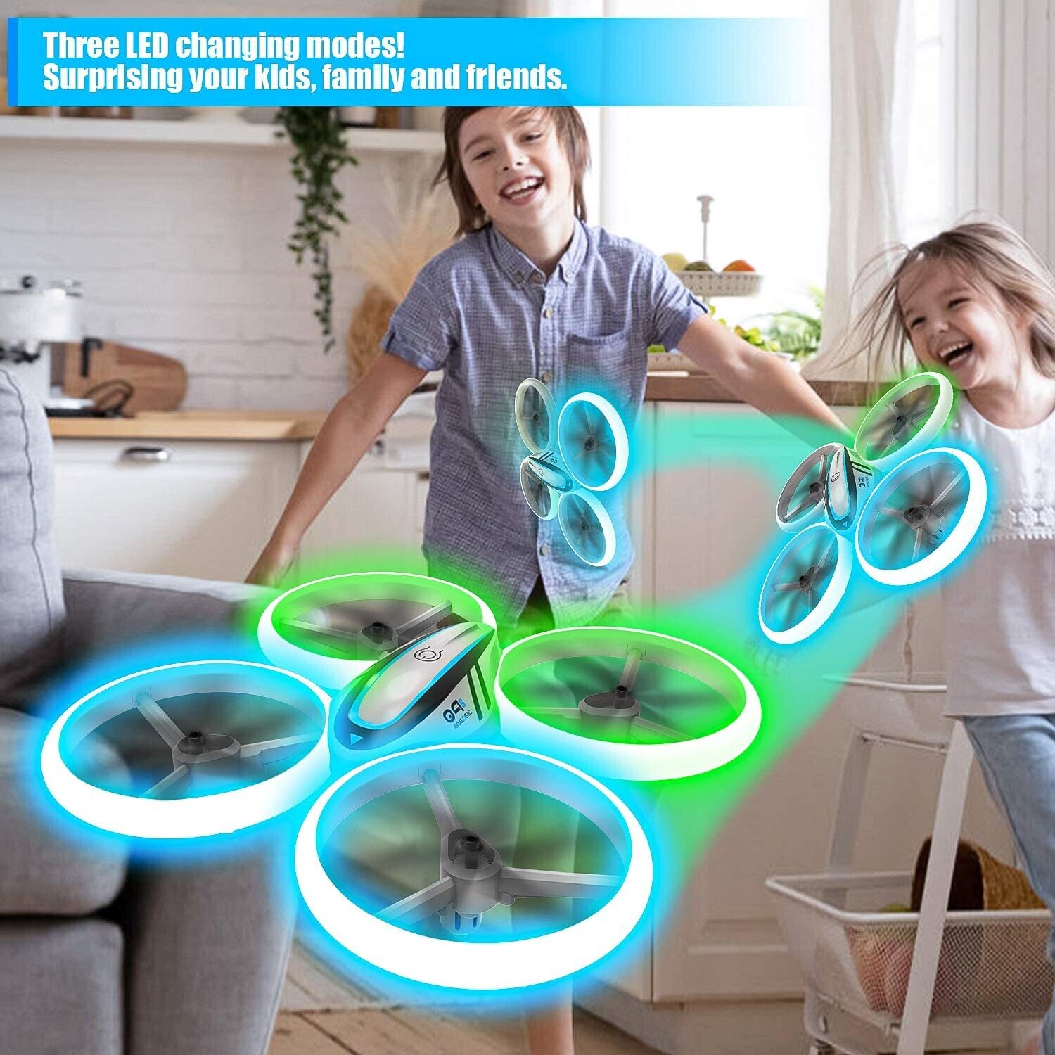 RC Drone with Altitude Hold and Headless Mode