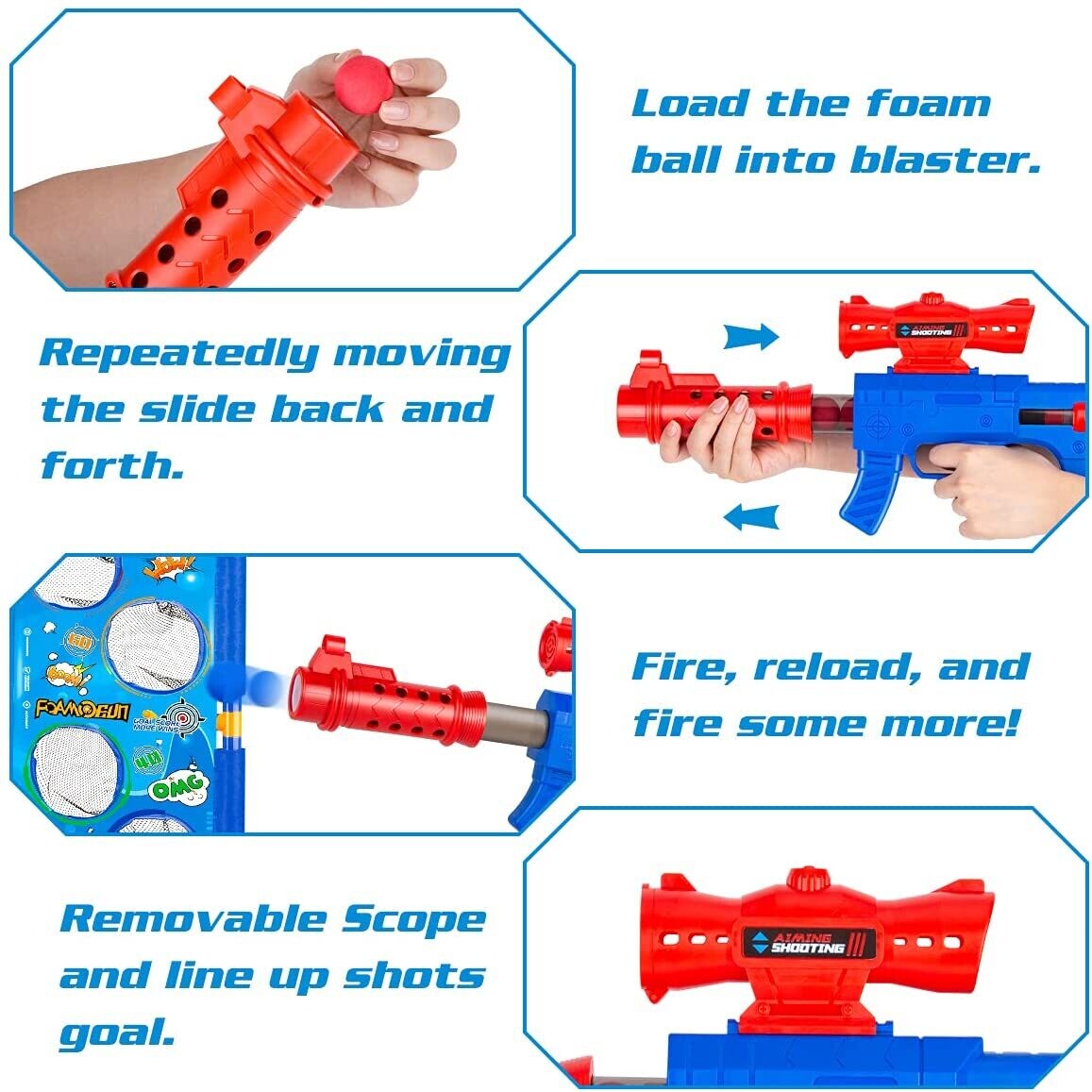 Outdoor Shooting Games 2 Popper Guns