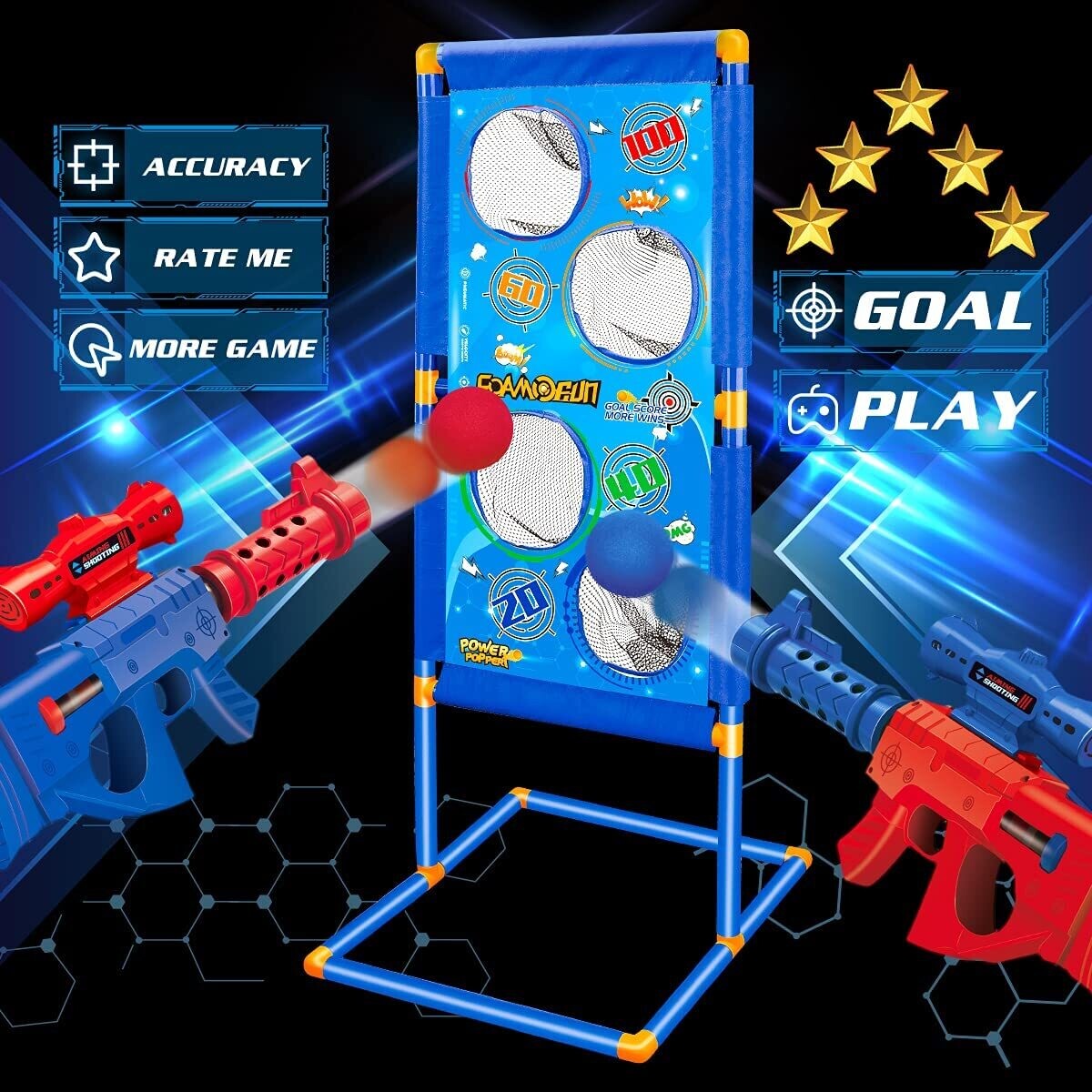 Outdoor Shooting Games 2 Popper Guns
