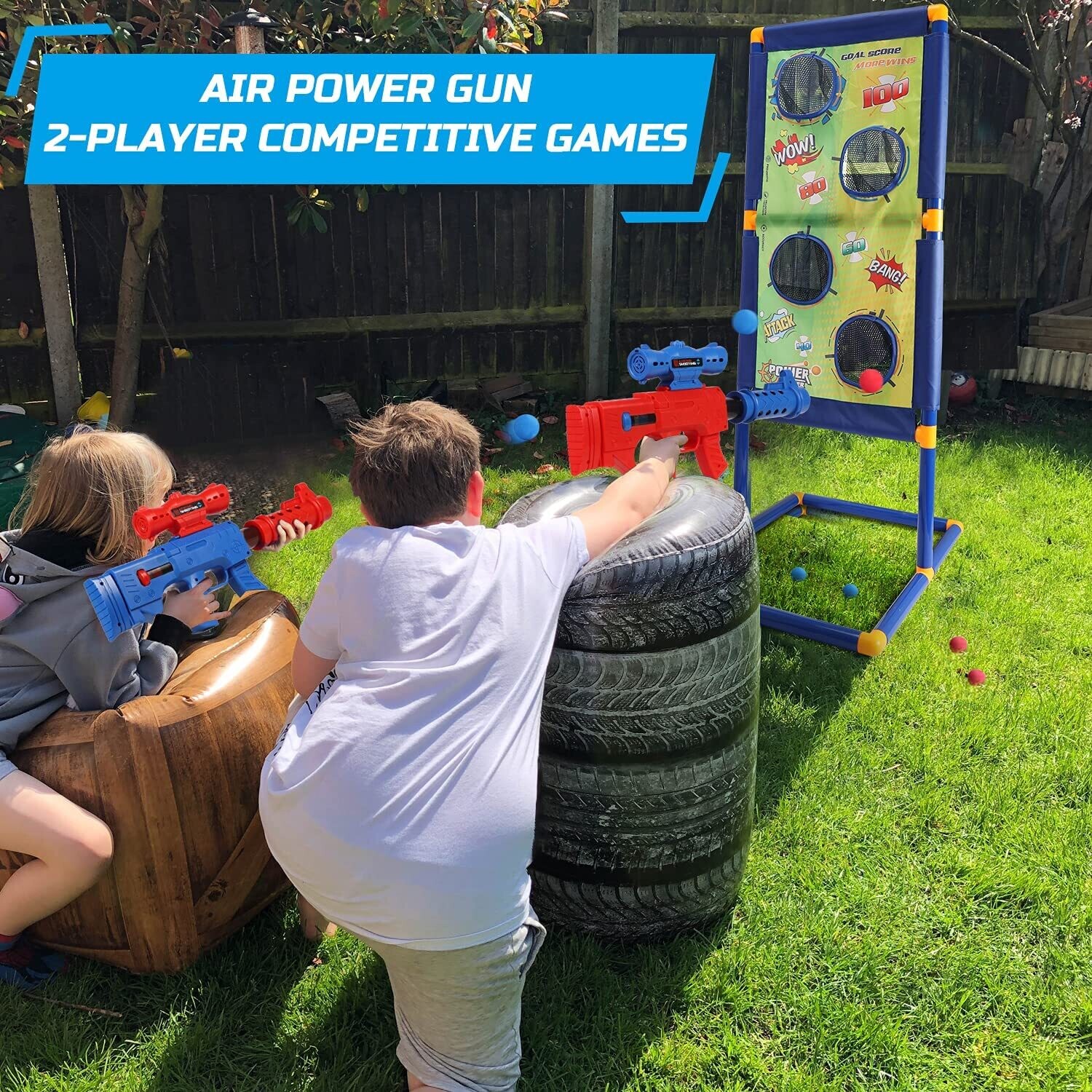 Outdoor Shooting Games 2 Popper Guns