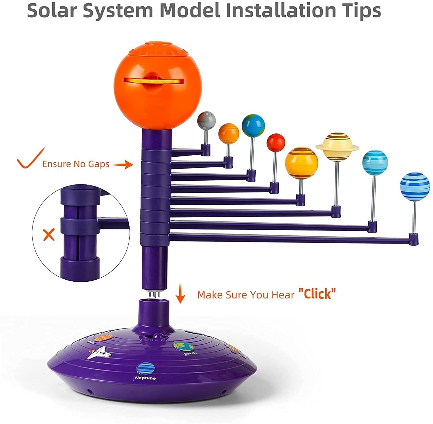 Talking Astronomy Solar System Model Kit