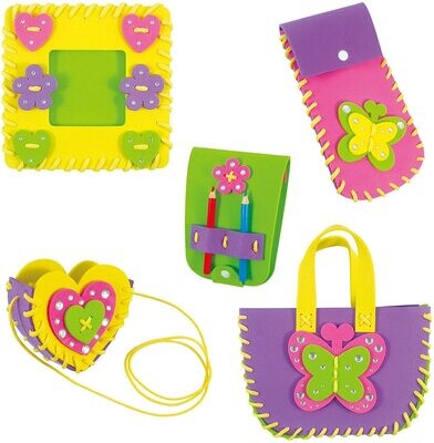 First Sewing Craft Kit for Kids, Ages 5 and Up – Beginner-Friendly DIY Sewing Projects