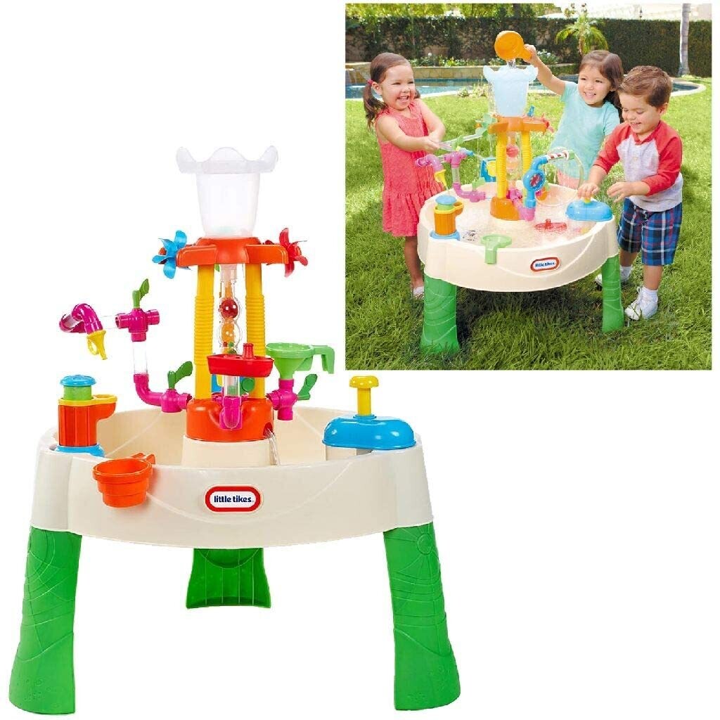 Fountain Factory Water Table Outdoor Garden Toy for Kids&#39; Interactive Play